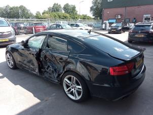 Audi A5 Sportback 2.0 TDI 16V Samochód złomowany (2013, Czarny)