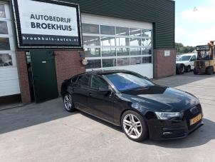 Audi A5 Sportback 2.0 TDI 16V Samochód złomowany (2013, Czarny)