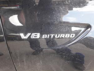 Mercedes C AMG 4.0 C-63 S AMG V8 Biturbo Épave (2017, Noir)