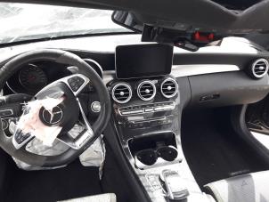 Mercedes C AMG 4.0 C-63 S AMG V8 Biturbo Épave (2017, Noir)