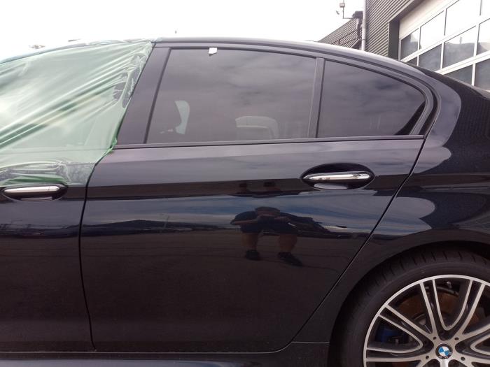 BMW 5 serie M550d xDrive 24V Épave (2017, Noir)