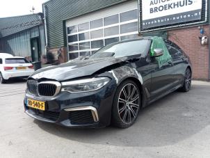 BMW 5 serie M550d xDrive 24V Épave (2017, Noir)