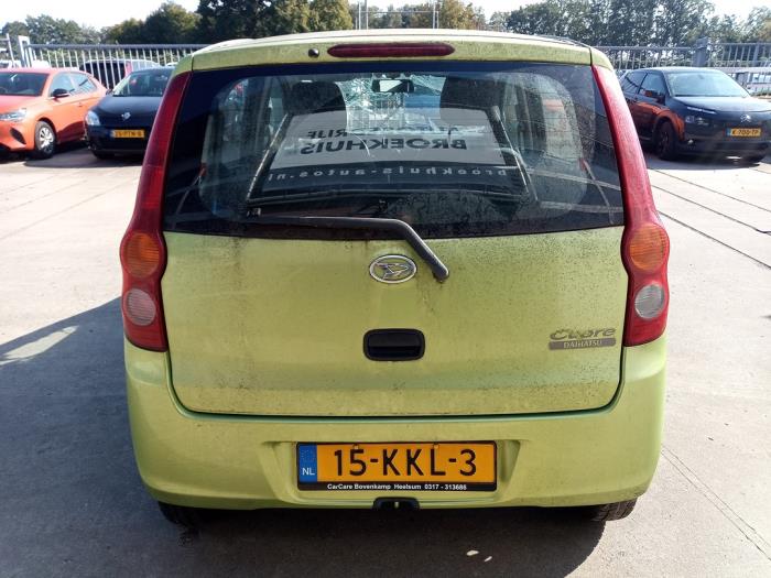Daihatsu Cuore 1.0 12V DVVT Épave (2010, Vert)