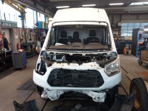 Ford Transit 2.0 TDCi 16V Eco Blue 130 RWD Épave (2019, Blanc)