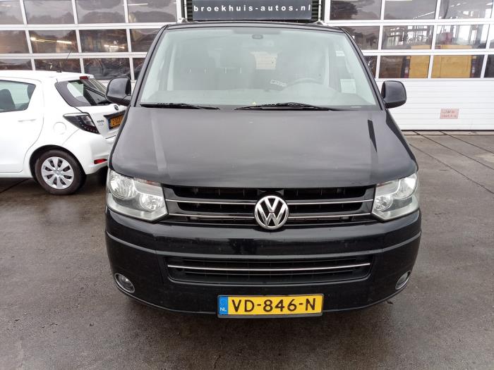 Volkswagen Transporter T5 2.0 TDI DRF Épave (2013, Noir)