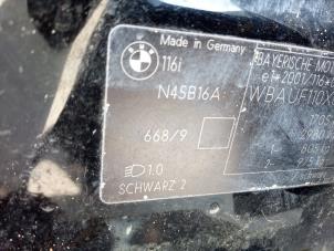 BMW 1 serie 116i 1.6 16V Épave (2005, Noir)