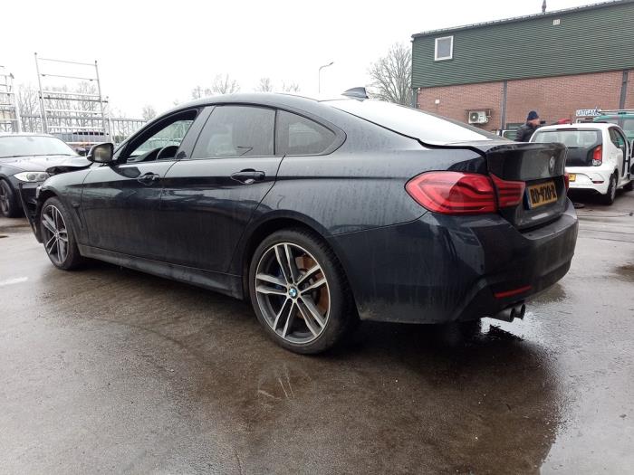 BMW 4 serie Gran Coupe 420i 2.0 TwinPower Turbo 16V Épave (2017, Noir)