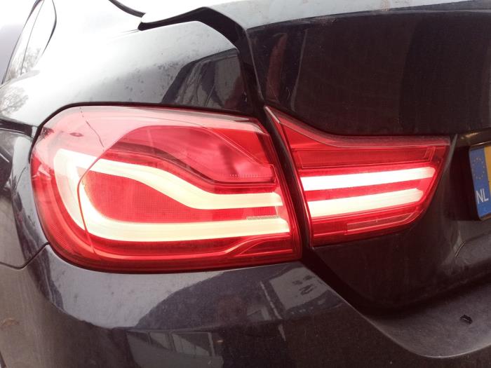 BMW 4 serie Gran Coupe 420i 2.0 TwinPower Turbo 16V Épave (2017, Noir)