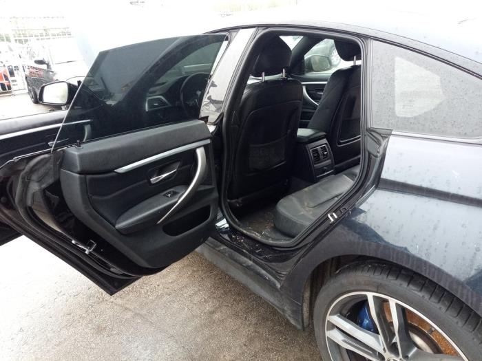 BMW 4 serie Gran Coupe 420i 2.0 TwinPower Turbo 16V Épave (2017, Noir)
