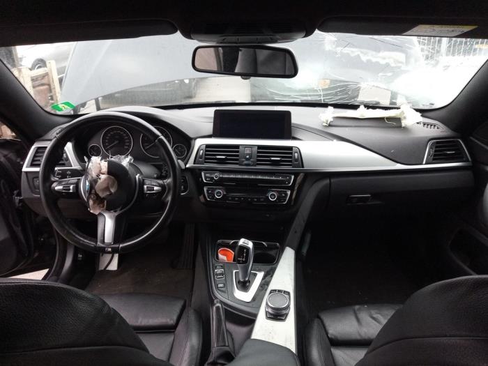 BMW 4 serie Gran Coupe 420i 2.0 TwinPower Turbo 16V Épave (2017, Noir)
