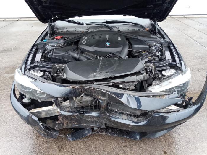 BMW 4 serie Gran Coupe 420i 2.0 TwinPower Turbo 16V Épave (2017, Noir)