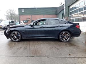 BMW 4 serie Gran Coupe 420i 2.0 TwinPower Turbo 16V Épave (2017, Noir)
