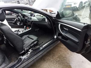 BMW 4 serie Gran Coupe 420i 2.0 TwinPower Turbo 16V Épave (2017, Noir)