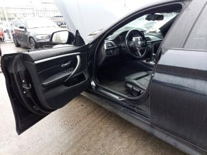 BMW 4 serie Gran Coupe 420i 2.0 TwinPower Turbo 16V Épave (2017, Noir)