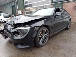 BMW 4 serie Gran Coupe 420i 2.0 TwinPower Turbo 16V Épave (2017, Noir)