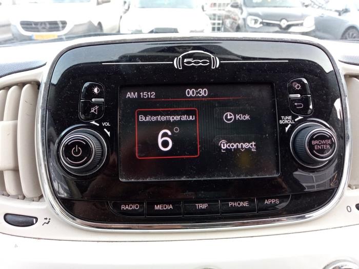 Fiat 500 1.2 Vehículo de desguace (2017, Blanco)