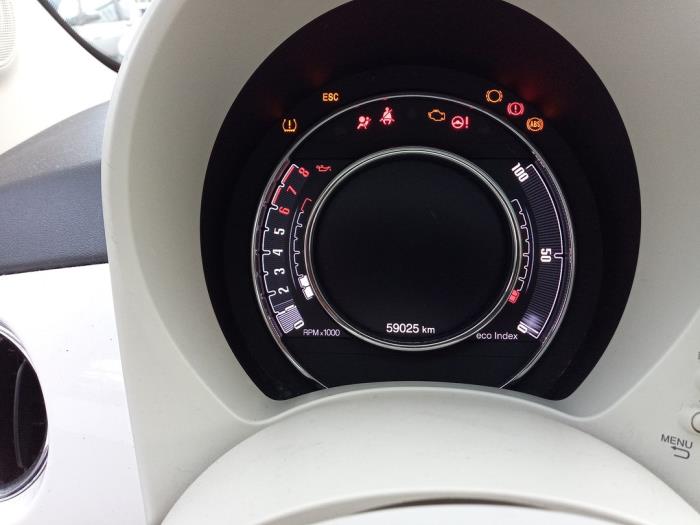 Fiat 500 1.2 Vehículo de desguace (2017, Blanco)
