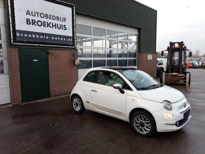 Fiat 500 1.2 Vehículo de desguace (2017, Blanco)