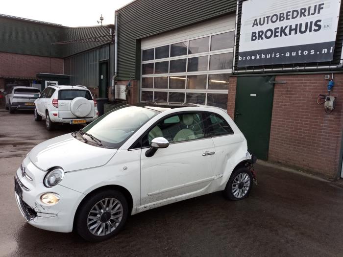 Fiat 500 1.2 Vehículo de desguace (2017, Blanco)