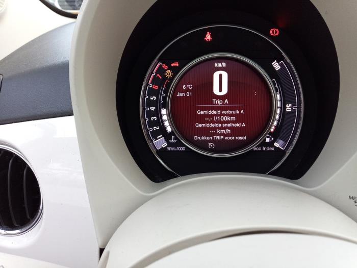 Fiat 500 1.2 Vehículo de desguace (2017, Blanco)
