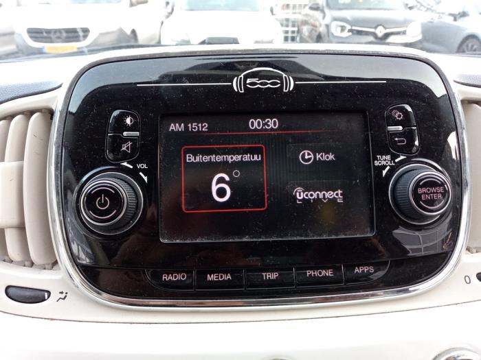 Fiat 500 1.2 Vehículo de desguace (2017, Blanco)