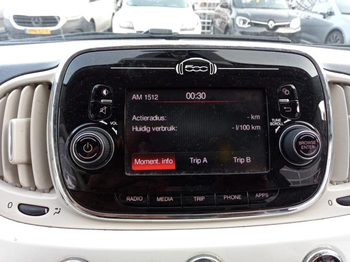 Fiat 500 1.2 Vehículo de desguace (2017, Blanco)