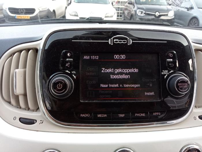 Fiat 500 1.2 Vehículo de desguace (2017, Blanco)