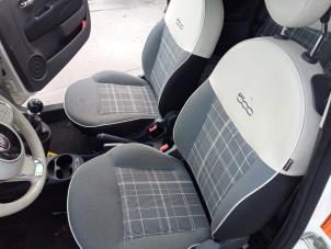 Fiat 500 1.2 Vehículo de desguace (2017, Blanco)
