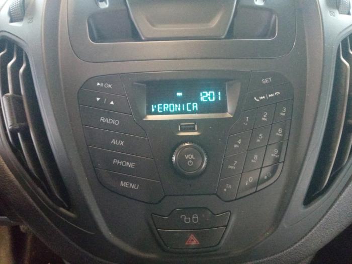Ford Transit Courier 1.5 TDCi 75 Vehículo de desguace (2019, Negro)