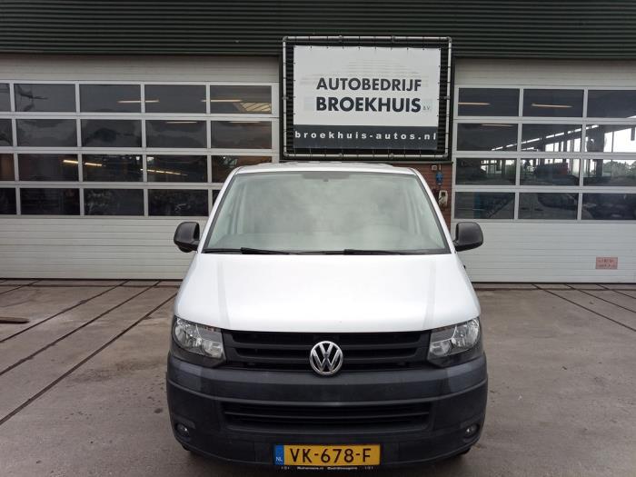Volkswagen Transporter T5 2.0 TDI BlueMotion Épave (2014, Gris)