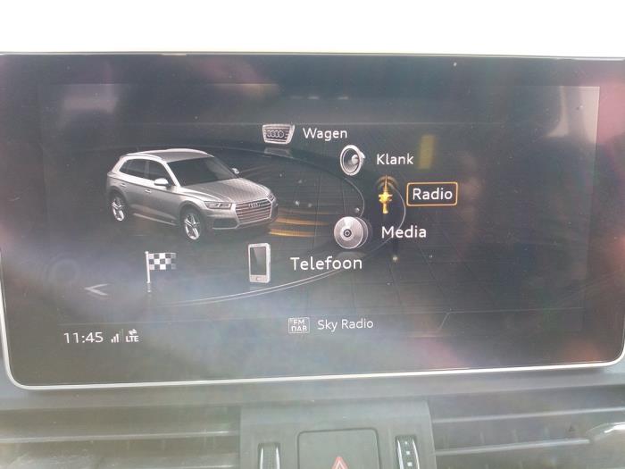 Audi SQ5 3.0 TFSI V6 24V Samochód złomowany (2017, Czarny)
