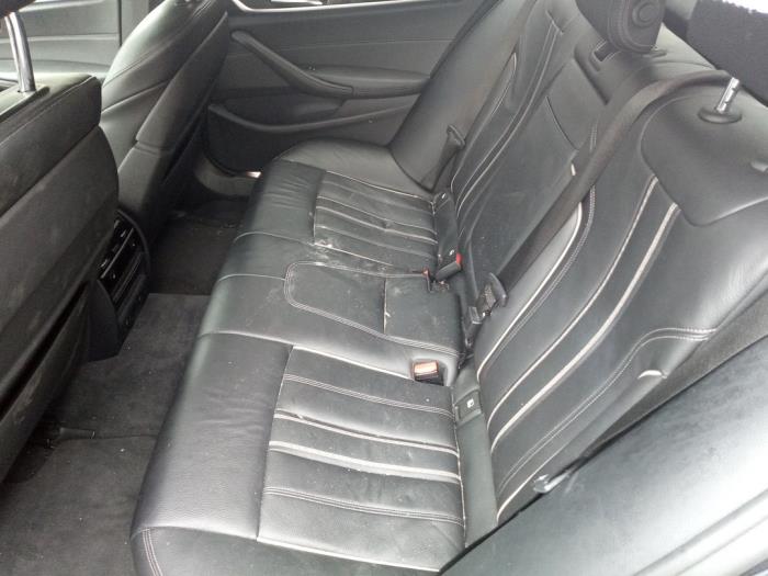 BMW 5 serie 540i 3.0 TwinPower Turbo 24V Épave (2018, Gris)