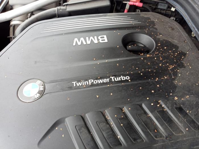 BMW 5 serie 540i 3.0 TwinPower Turbo 24V Épave (2018, Gris)