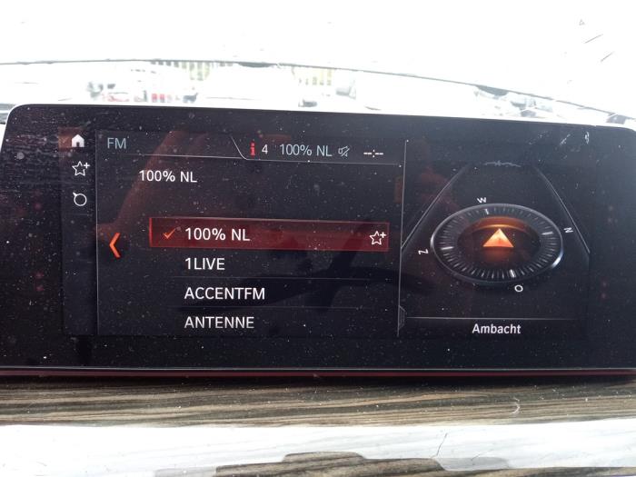 BMW 5 serie 540i 3.0 TwinPower Turbo 24V Épave (2018, Gris)
