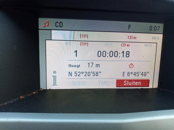 Opel Astra H SW 1.8 16V Vehículo de desguace (2009, Gris)