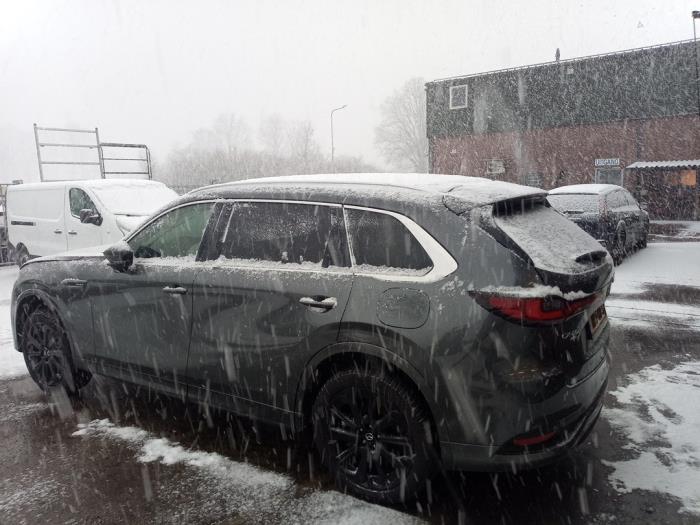 Mazda CX-80 2.5 E-SkyActiv PHEV AWD Samochód złomowany (2024, Szary)