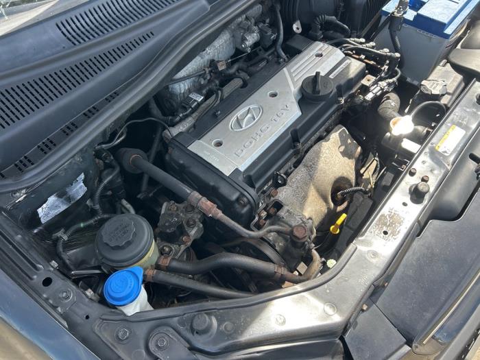 Hyundai Getz 1.4i 16V Épave (2008, Noir)