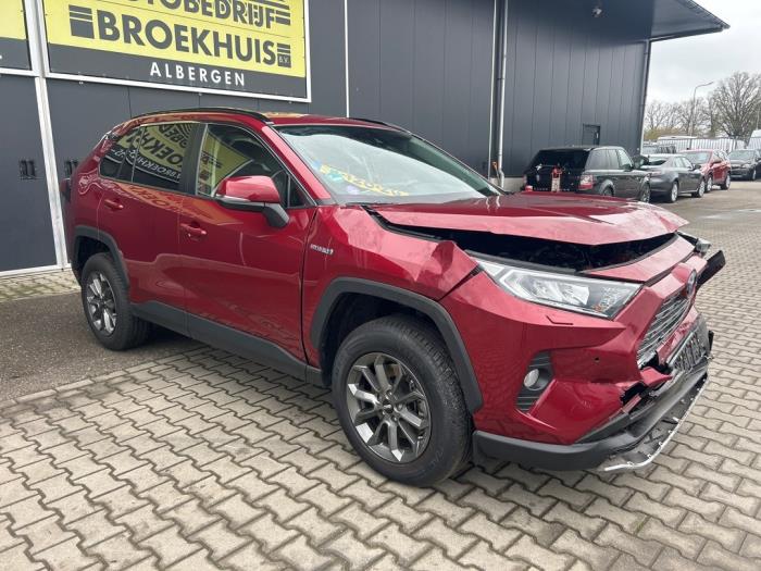 Toyota RAV4 2.5 Hybrid 16V Épave (2021, Rouge)