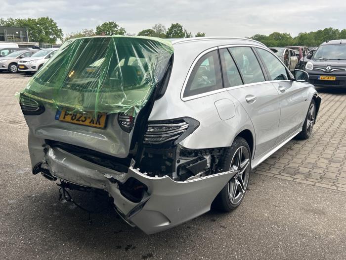 Mercedes C Estate C-300 e 2.0 16V Épave (2021, Gris)