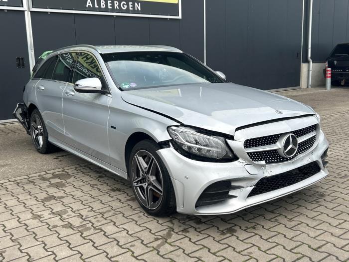 Mercedes C Estate C-300 e 2.0 16V Épave (2021, Gris)
