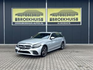 Mercedes C Estate C-300 e 2.0 16V Épave (2021, Gris)