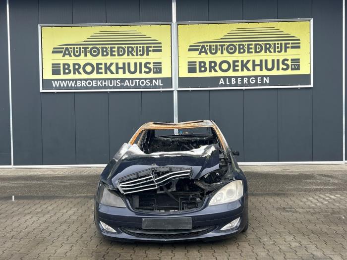 Mercedes S 3.5 S-350 24V Vehículo de desguace (2006, Azul)