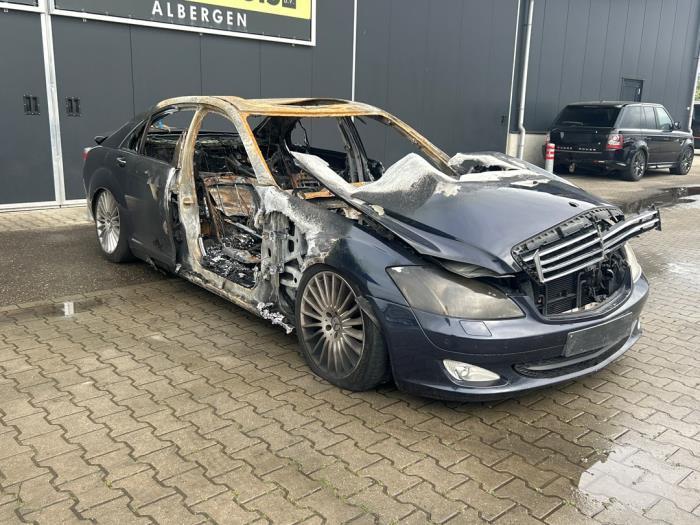Mercedes S 3.5 S-350 24V Vehículo de desguace (2006, Azul)
