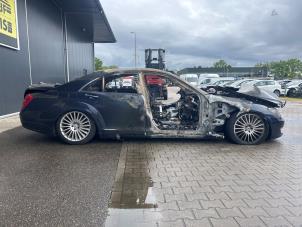 Mercedes S 3.5 S-350 24V Vehículo de desguace (2006, Azul)