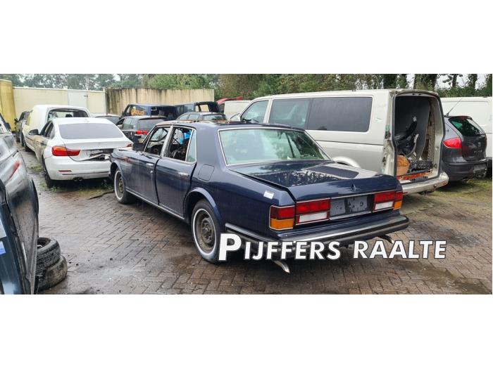 Rolls Royce Silver Spirit 6.75 Salvage vehicle (1983, Blue)