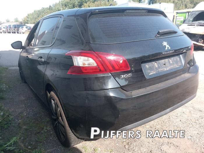 Peugeot 308 1.6 BlueHDi 120 Schrottauto (2014, Schwarz)