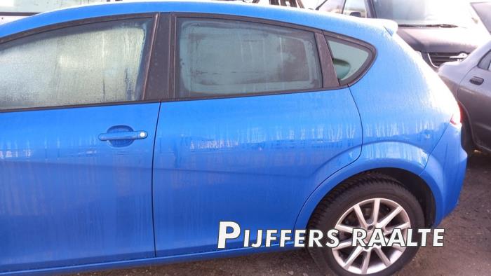 Seat Leon 1.4 TSI 16V Schrottauto (2012, Blau)