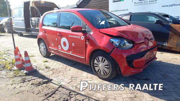 Volkswagen Up! 1.0 12V 60 Schrottauto (2015, Rot)