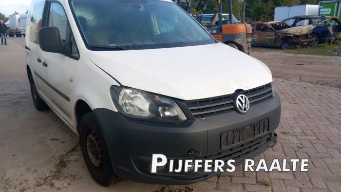 Volkswagen Caddy III 1.6 TDI 16V Salvage vehicle (2014, Candy White)