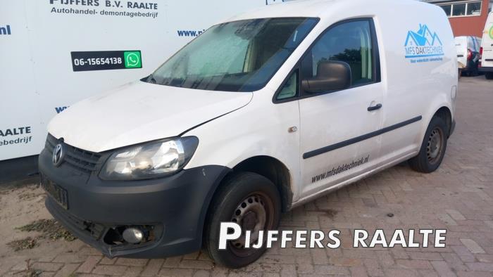 Volkswagen Caddy III 1.6 TDI 16V Salvage vehicle (2014, Candy White)